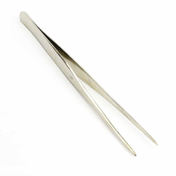 Big Horn 7 Inch Long Stainless Steel Point Tweezer 19221 - main